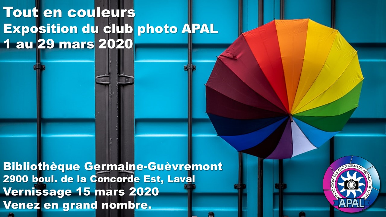 APAL Affiche expo Mar 2020