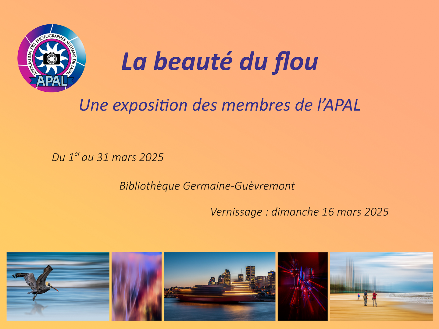 Affiche du club HD exposition 2025 03