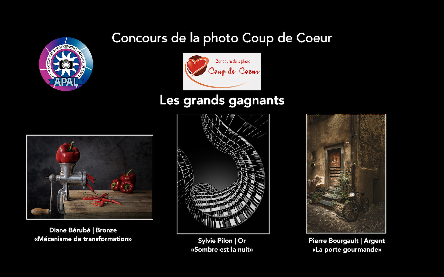 Photo Coup de Coeur Les gagnants