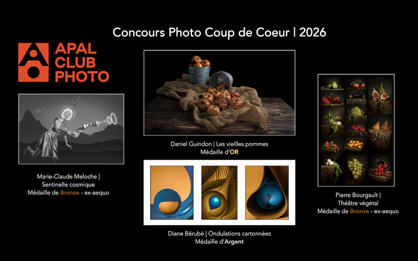 Gagnants Coup de Coeur 2026