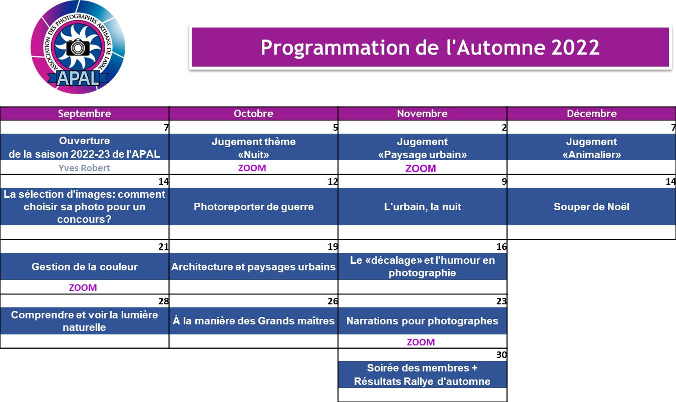 Programmation aut 2022rév