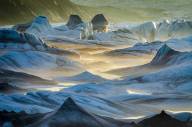 Roy Guy Fin du jour sur le glacier