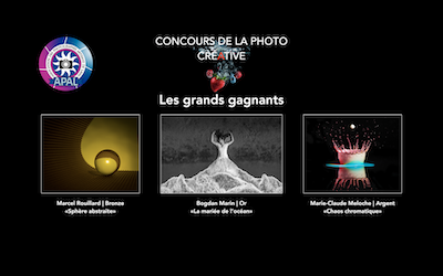 Photo créative Les gagnants web