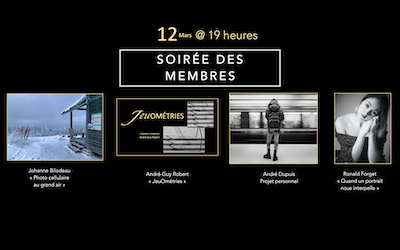 Soirée des membres Web