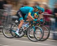 Rouillard Marcel UCI World Tour Cyclist -- At full speed